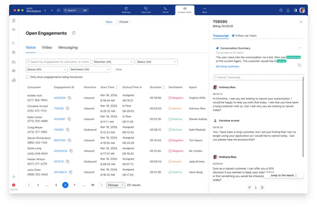 Zoom AI Companion for Contact Center