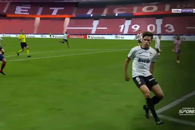 Spanish football league Laliga match on beIN Sports