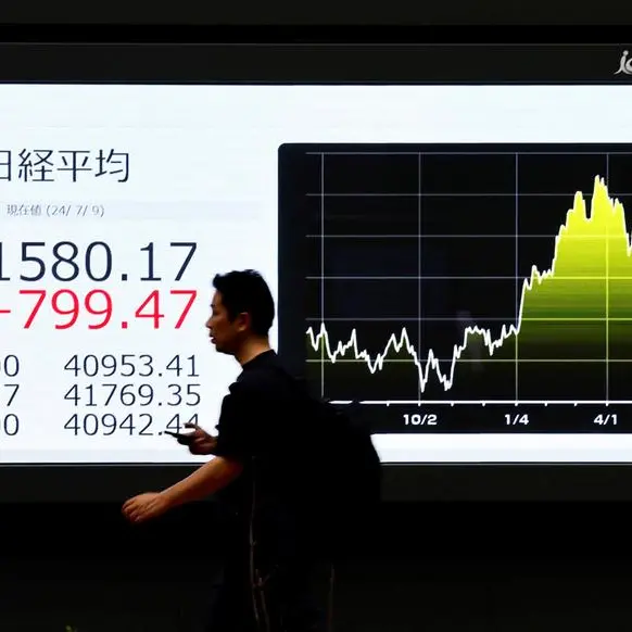 Asian shares set to end brutal week on a high, yen under pressure