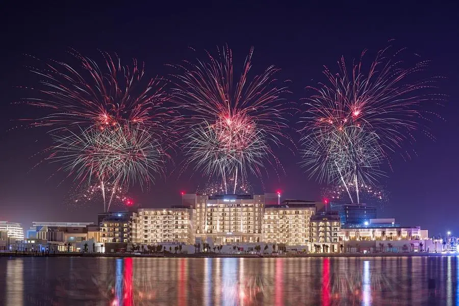 Yas Island, Abu Dhabi will light up with a dazzling display of fireworks over Eid. Source: Yas Island