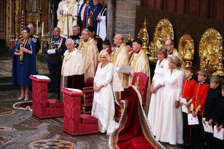 King Charles, Queen Camilla arrive at Westminster Abbey for coronation