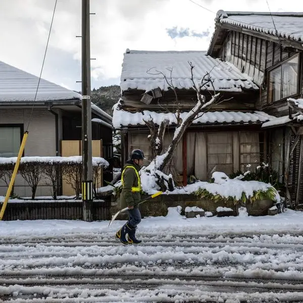 Still standing: unique houses survive quake in Japan village