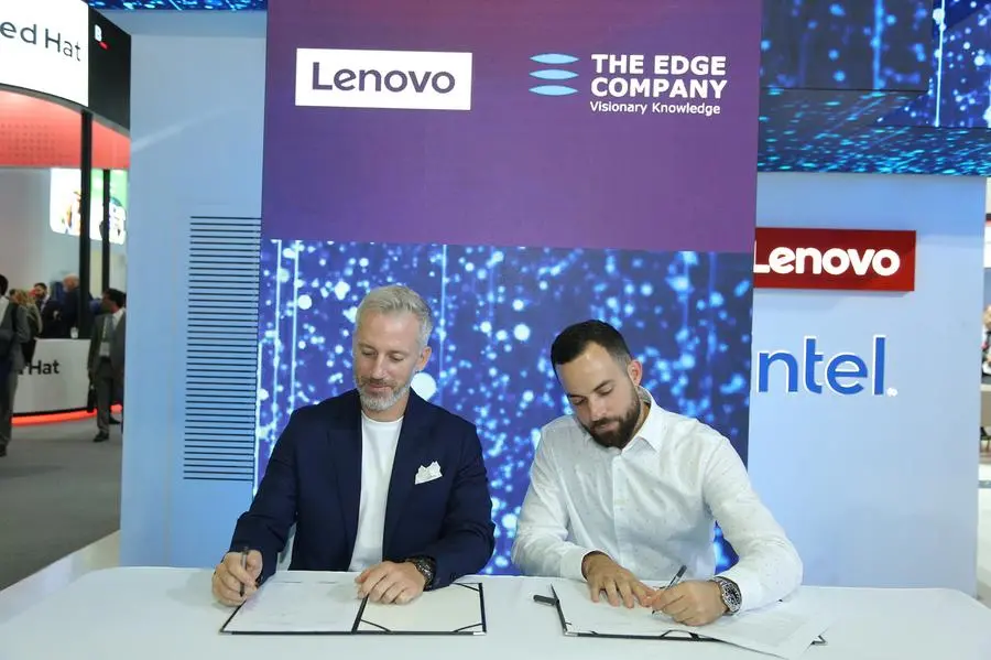 Lenovo and The Edge Company, an Italian Deep Tech company, have penned a new agreement that will focus on joint research, development, and innovation. Image courtesy: Lenovo
