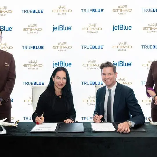 JetBlue and Etihad Airways announce loyalty partnership as part of codeshare agreement
