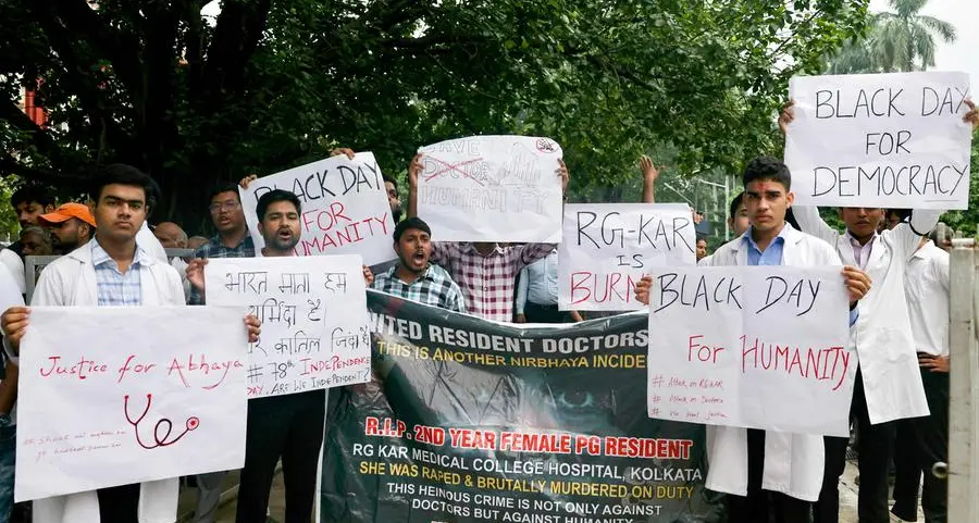 Indian protests over medic's murder grow as PM demands swift justice