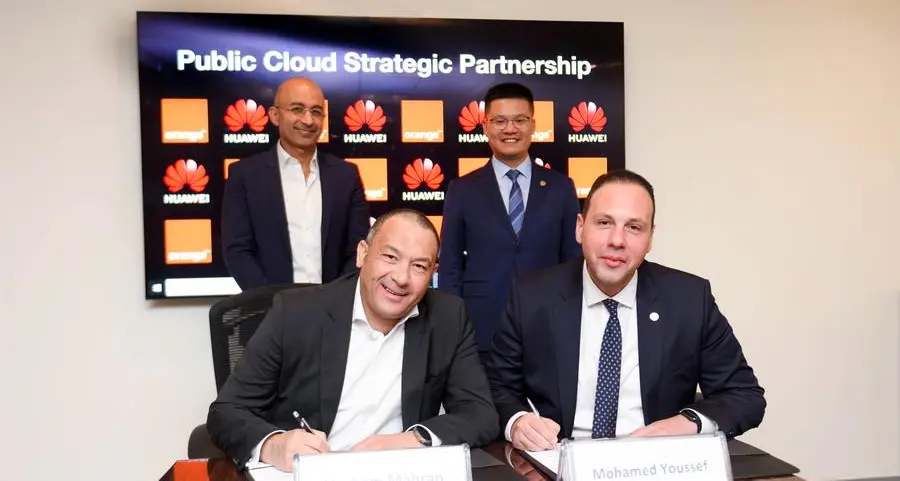 Orange Egypt and Huawei forge a strategic partnership to launch Huawei Cloud Services