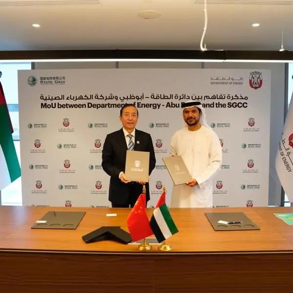 Abu Dhabi’s Department of Energy, State Grid Corporation of China sign MOU