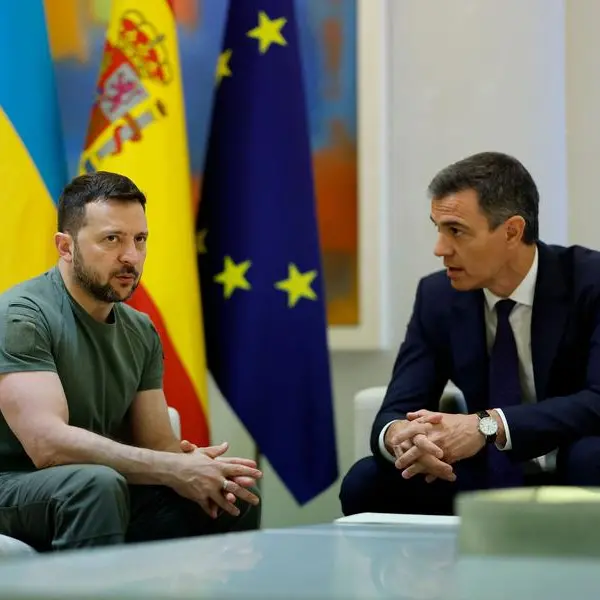 Ukraine's Zelensky in Madrid to sign Spain security deal