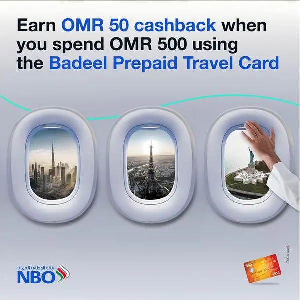 Unlock rewards with NBO's new 'Spend & Earn' campaign for Badeel prepaid multi-currency travel card