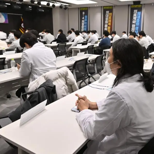 S. Korean trainee doctors stop work to protest medical reforms