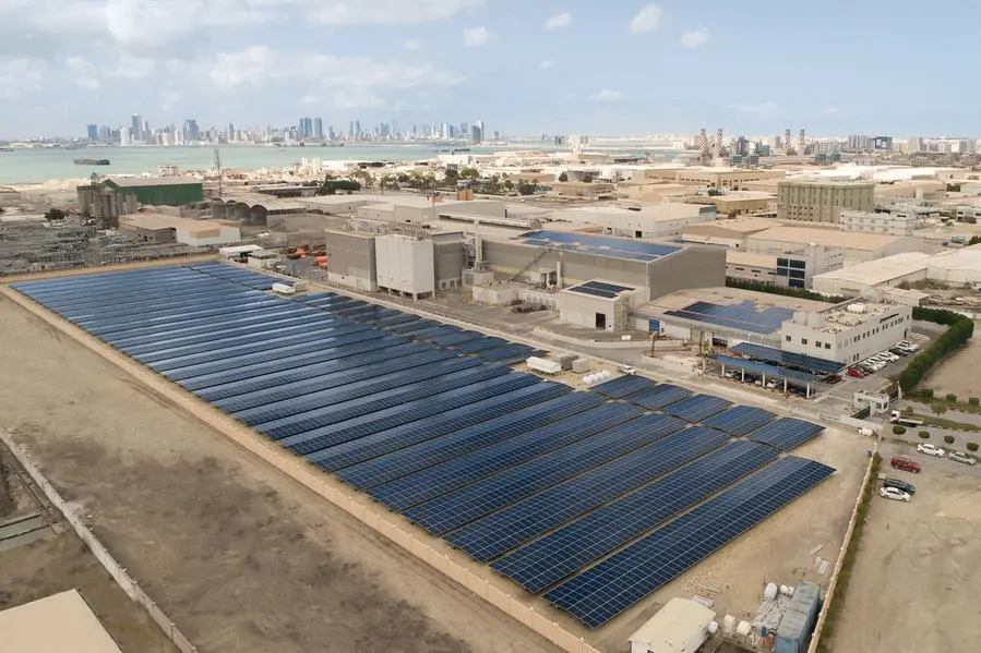 <p>Photo used for illustrative purpose only. Yellow Door Energy&#39;s Imerys Al Zayani Bahrain 4.7 MWp solar rooftop plant.</p>\\n