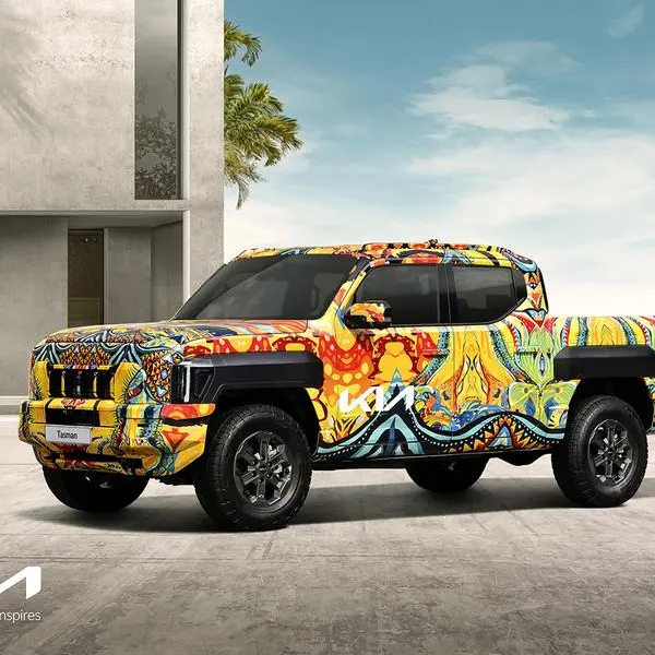 Kia unveils unique camouflage for its first-ever Tasman pickup truck