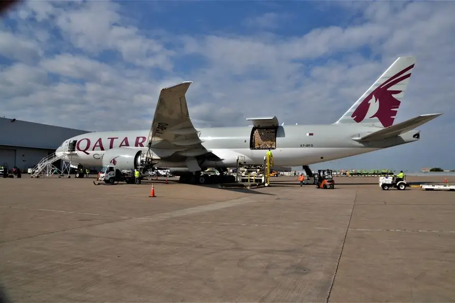Qatar Airways Cargo launches a direct freighter service from Bogota to Dallas Fort Worth. Image Courtesy: Qatar Airways