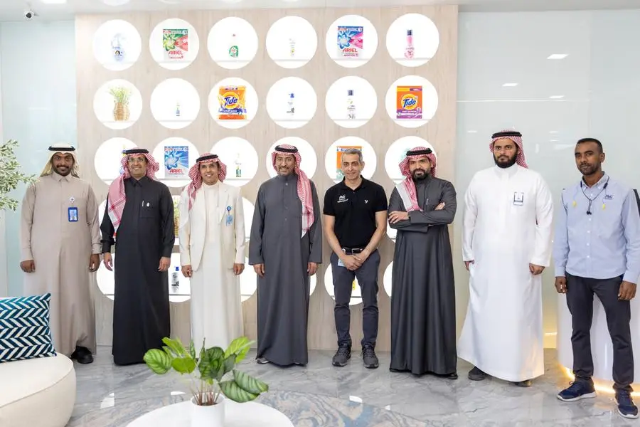 During Minister of Industry visit to Procter & Gamble\\'s Dammam plant. Image Courtesy: Procter & Gamble