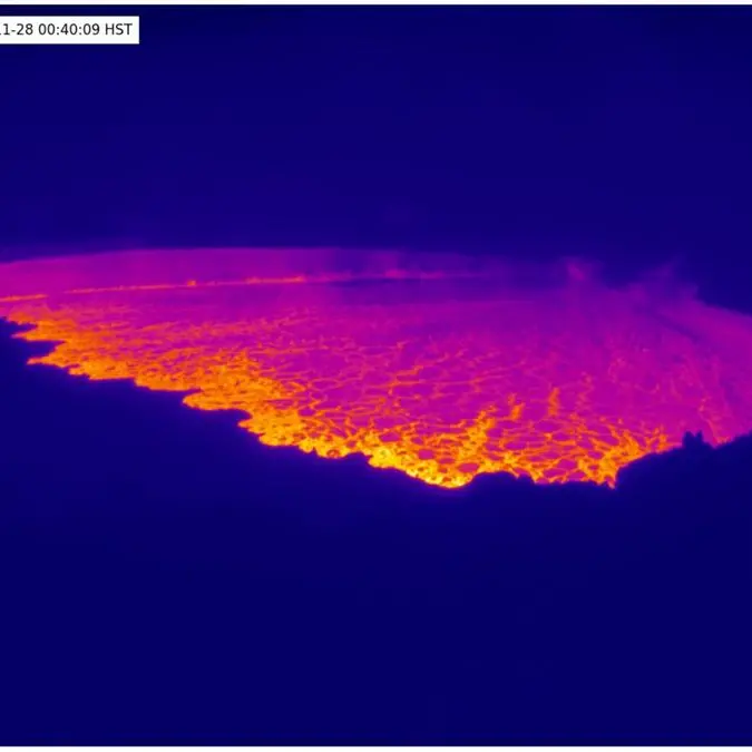 Hawaii volcano, world's largest, erupts for first time in decades
