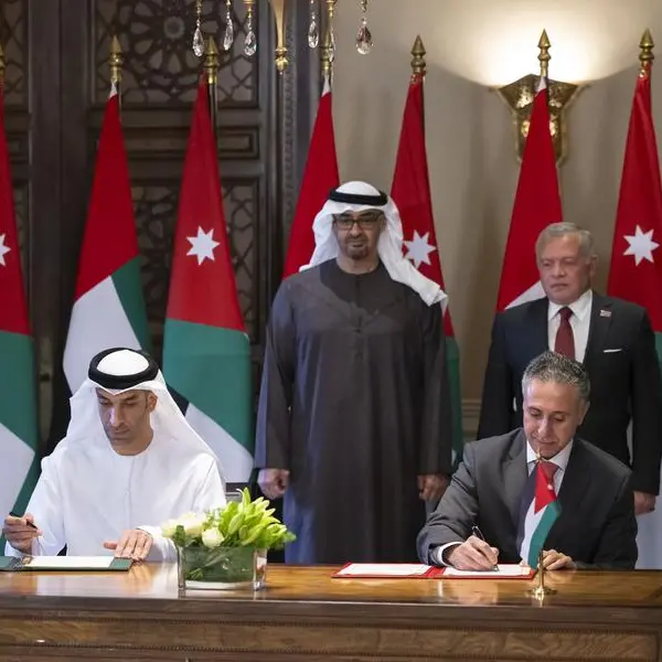 UAE President, King of Jordan witness signing of Comprehensive Economic Partnership Agreement