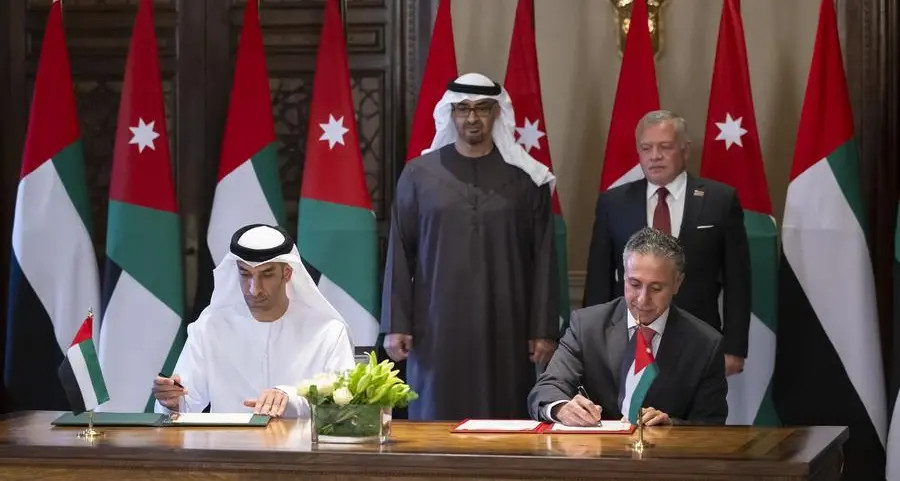 UAE President, King of Jordan witness signing of Comprehensive Economic Partnership Agreement