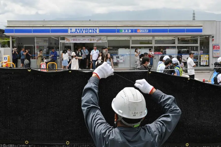 Japan town to replace Mt Fuji barrier after holes found: local media