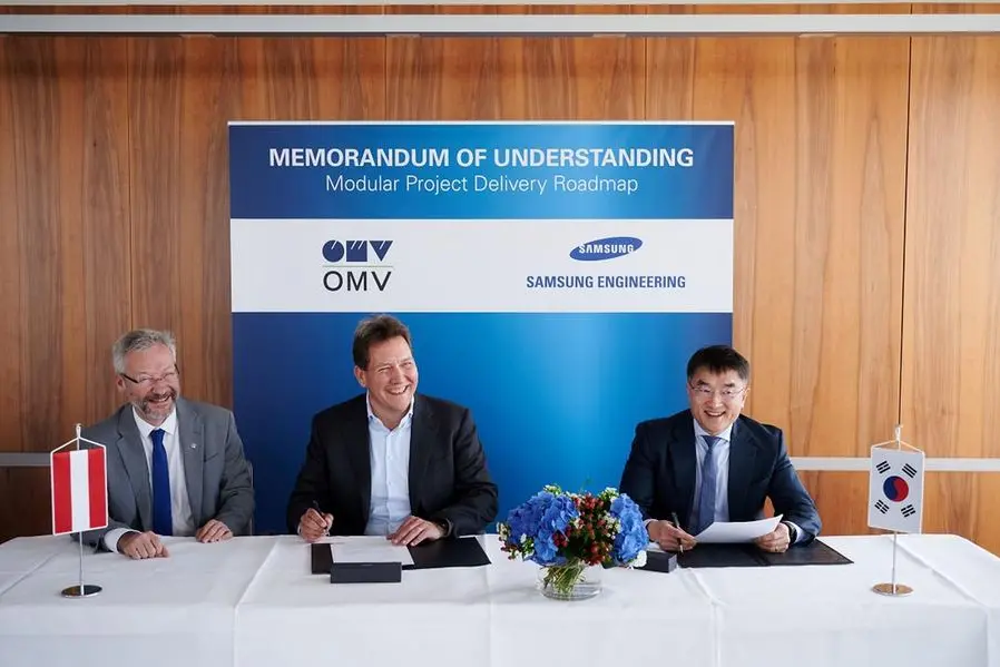 Samsung Engineering and OMV sign MoU to develop modular projects\n