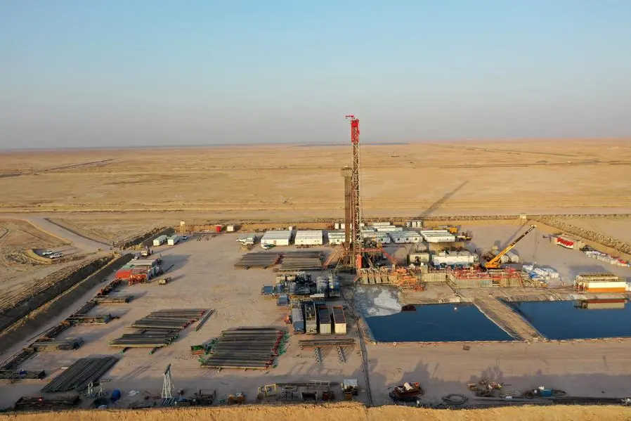 A general view shows an oil rig used in drilling at the Zubair oilfield in Basra, Iraq, July 5, 2022. Picture taken with a drone. REUTERS/Essam Al-Sudani Image used for illustrative purpose. , Reuters