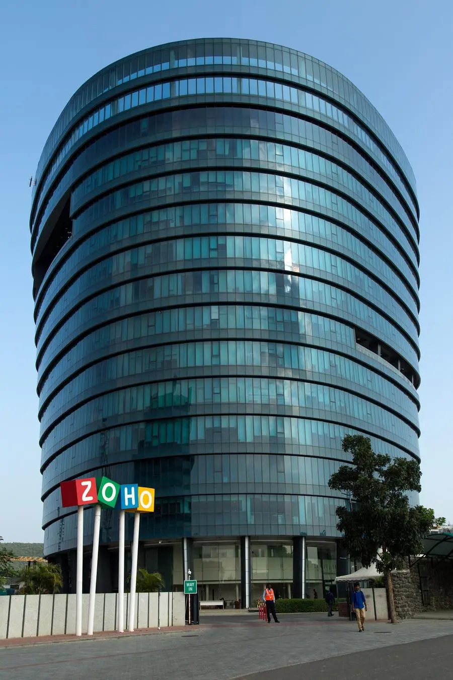Zoho Corp HQ in Chennai, India. \\nImage Source: Zoho