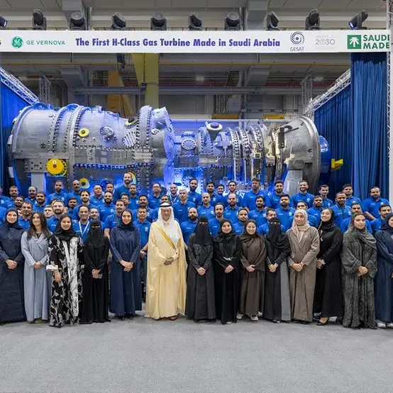 GE Vernova's Saudi JV rolls out its first locally-made gas turbine for Jafurah Cogen ISPP