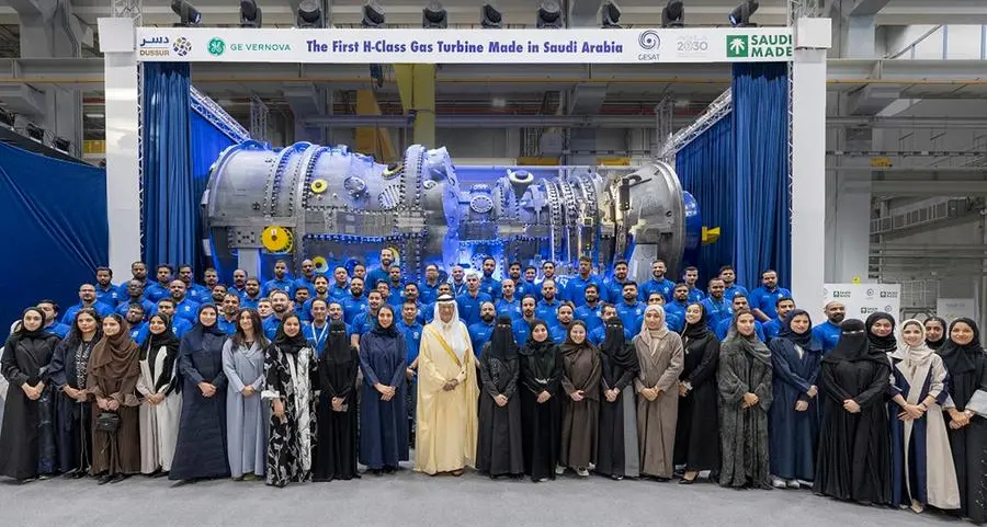 GE Vernova's Saudi JV rolls out its first locally-made gas turbine for Jafurah Cogen ISPP