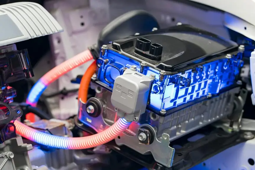 Electric car lithium battery pack and power connections. Getty Images Image used for illustrative purpose.