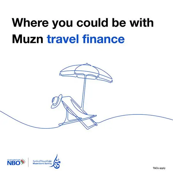 Explore the world hassle-free with NBO Muzn Islamic banking's flexible travel finance