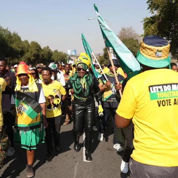 South African parties rally voters with ANC majority under threat