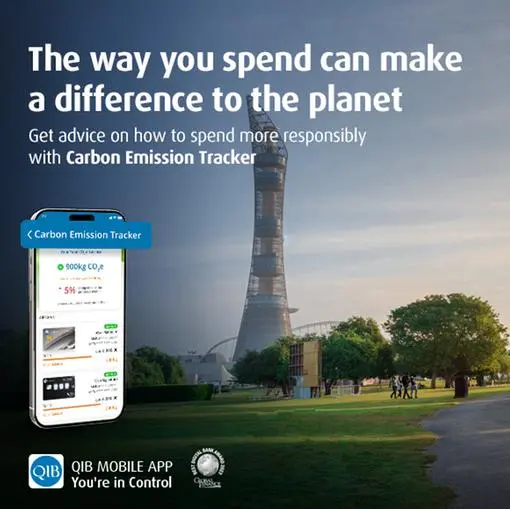 QIB introduced first-of-its-kind carbon emission tracker on card spends
