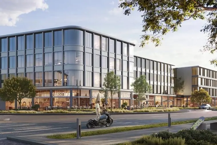 Rendering of T.HUB project, located in 5th Settlement, New Cairo