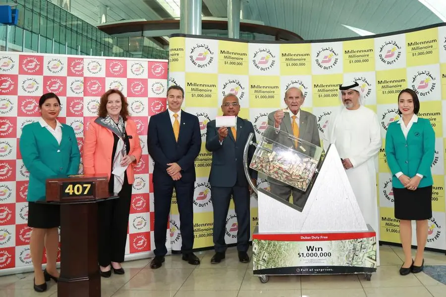 Indian finance manager wins $1 million in Dubai Duty Free draw