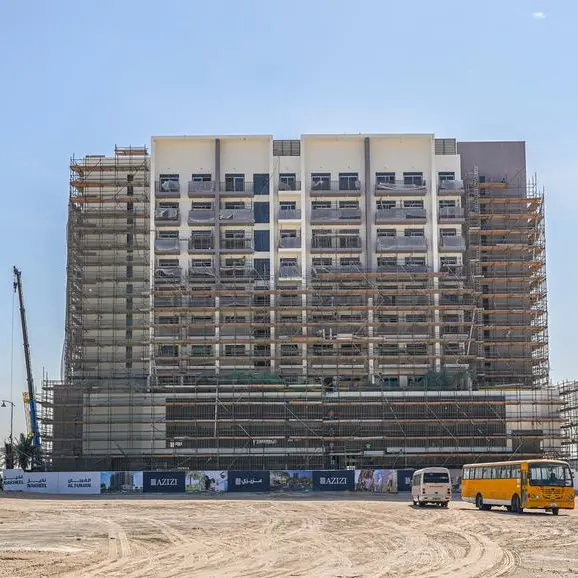 Azizi Developments’ Amber in Al Furjan reaches 90% construction milestone