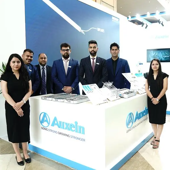 Auxein Medical showcases advanced orthopaedic implants at Arab Health 2024