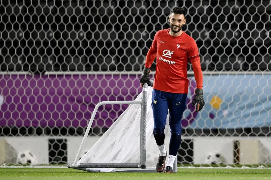 Goalkeeper of France Hugo Lloris during the international friendly