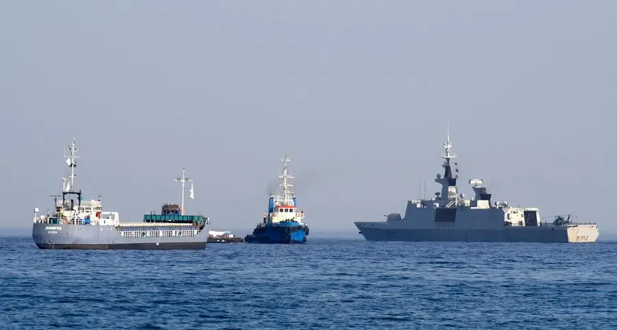 Second ship with aid bound for Gaza leaves Cyprus port