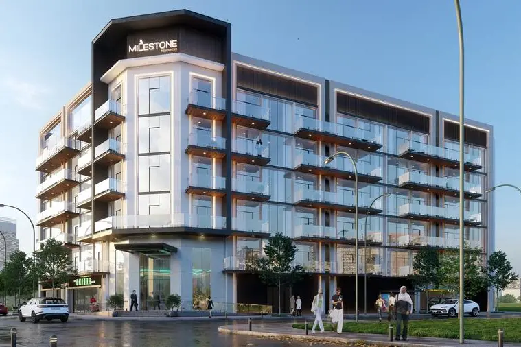 Milestone Residences, Jumeirah Village Triangle. Image Courtesy: Axiom