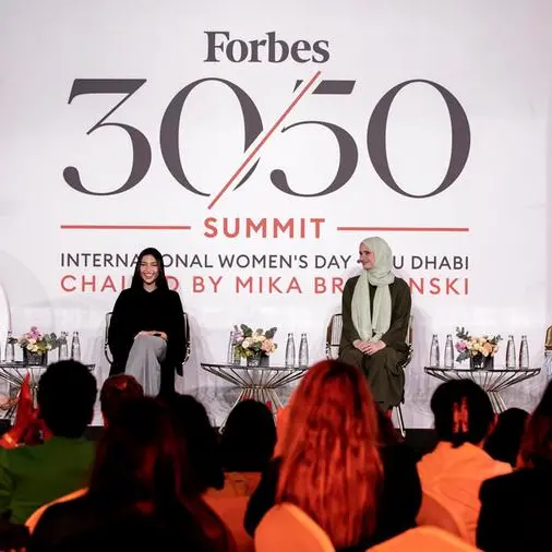 Abu Dhabi gears up to host the third annual Forbes 30/50 summit during International Women's Day