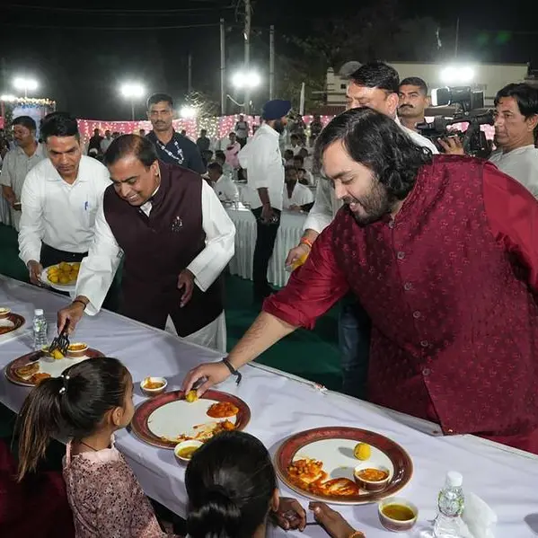 Indian billionaire Ambani launches lavish pre-wedding party in Jamnagar