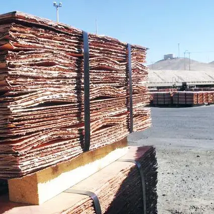 Copper slips from three-month peak on Chinese data