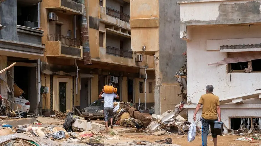 Libya floods wipe out quarter of the city of Derna