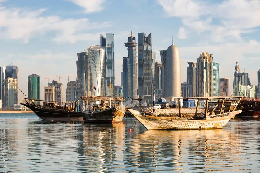 Cityscape and fishing boats. Doha, Qatar. Image used for illustrative purpose. Getty Images , Getty Images