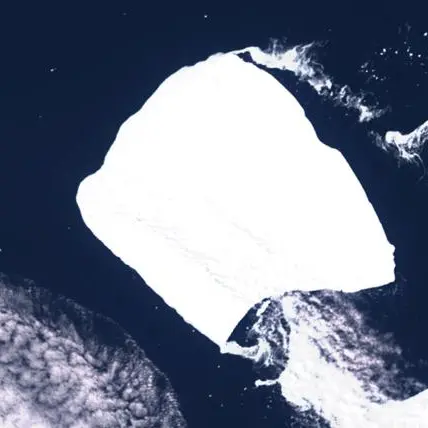World's largest iceberg breaks free, heads toward Southern Ocean