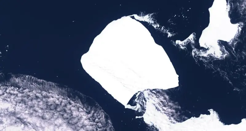 World's largest iceberg breaks free, heads toward Southern Ocean