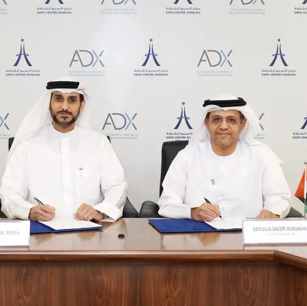 Abu Dhabi Securities Exchange partners with Expo Centre Sharjah to expand its services in Sharjah