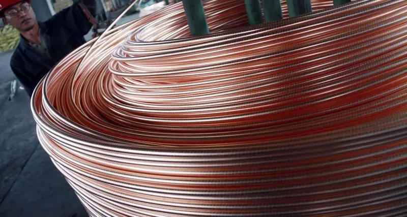 Copper falls below $9,000 level prompting Chinese buying