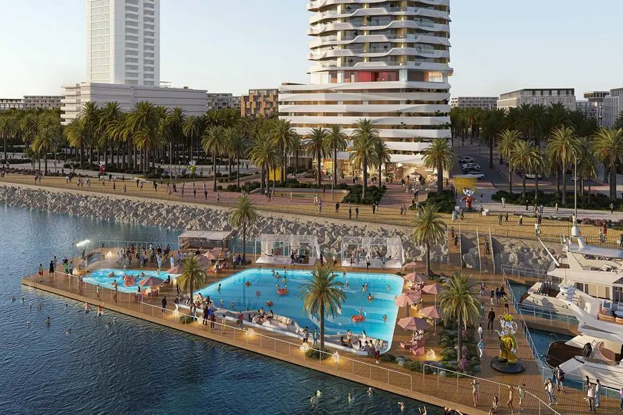 DAMAC Coral Reef, Dubai Maritime City. Image Courtesy: DAMAC