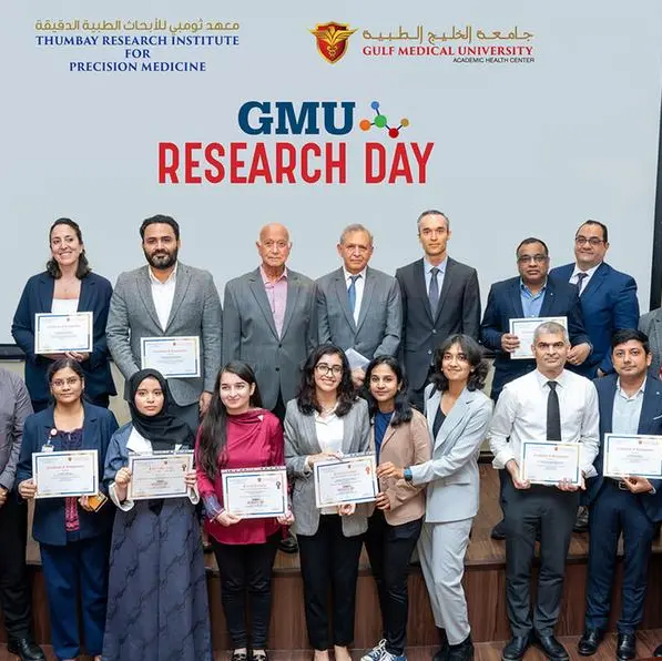Gulf Medical University's Annual Research Day decodes breakthroughs in oncology therapies and AI-based brain imaging