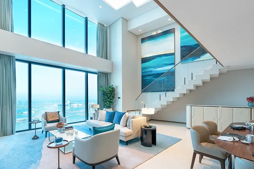 Penthouse, Jumeirah Gate Tower, at Address Jumeirah Beach Residence (JBR). Image Courtesy: Metropolitan Premium Properties